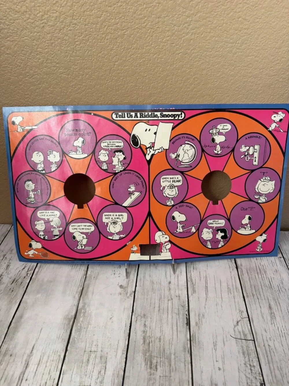 Colorforms vintage tell